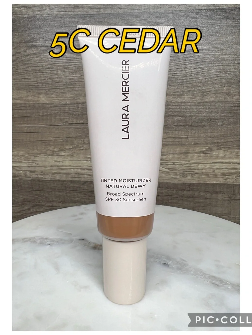 Laura Mercier Long-Wear Tinted Moisturizer Natural Dewy Skin Tint SPF -5C CEDAR
